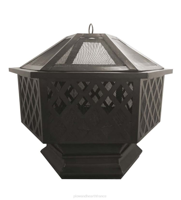 Plow & Hearth articles ménagers foyer à bois hexagonal 0BNZ1608