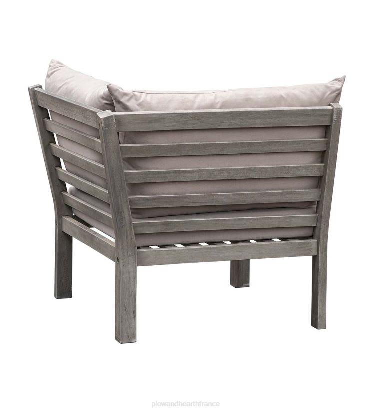 Plow & Hearth articles ménagers Ensemble de canapé sectionnel d'extérieur Ridgewind avec table basse 0BNZ1133