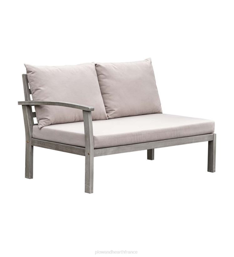 Plow & Hearth articles ménagers Ensemble de canapé sectionnel d'extérieur Ridgewind avec table basse 0BNZ1133