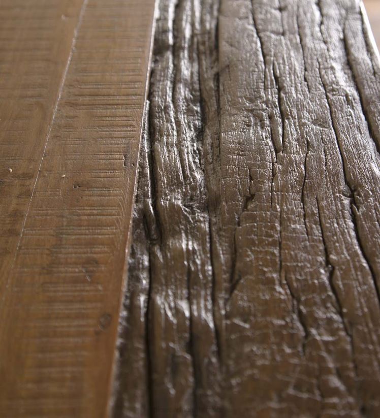 Plow & Hearth articles ménagers Table console Birmingham en bois de récupération et métal 0BNZ1109