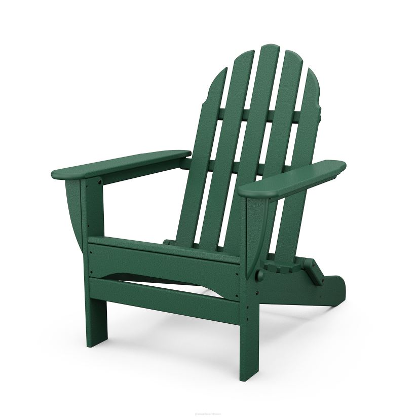 Plow & Hearth articles ménagers chaise adirondack en polywood nécessitant peu d'entretien - teck 0BNZ1181