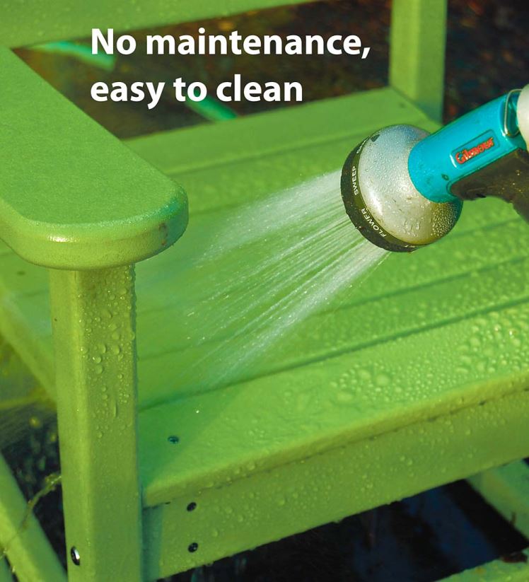 Plow & Hearth articles ménagers chaise à bascule en polywood - vert 0BNZ1116