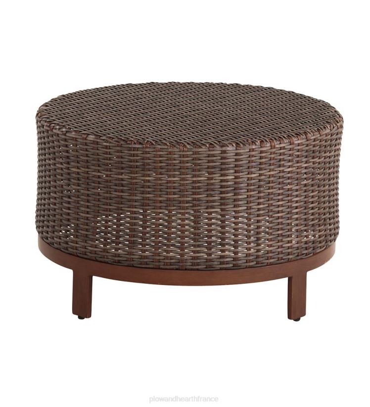 Plow & Hearth articles ménagers collection en osier premium urbanna avec coussins de luxe 0BNZ1089