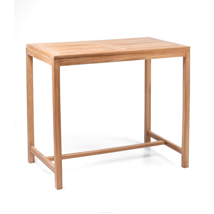 Plow & Hearth articles ménagers ensemble de bar en teck, 5 pièces 0BNZ1187