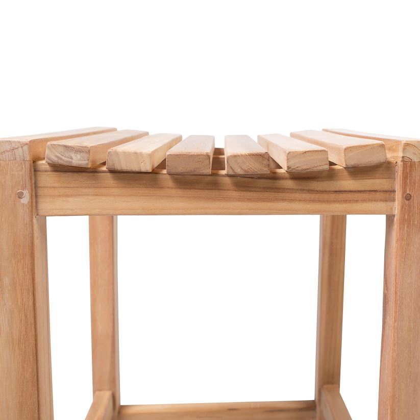 Plow & Hearth articles ménagers ensemble de bar en teck, 5 pièces 0BNZ1187