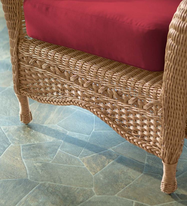 Plow & Hearth articles ménagers ensemble de canapés en osier Prospect Hill 0BNZ1091