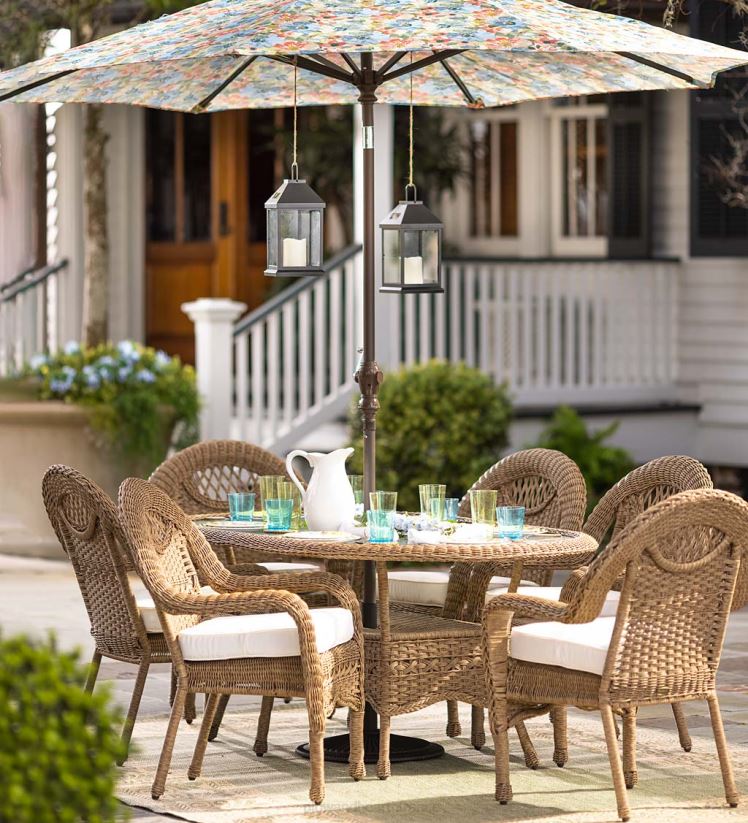 Plow & Hearth articles ménagers table et chaises de salle à manger ovales Prospect Hill 0BNZ1093