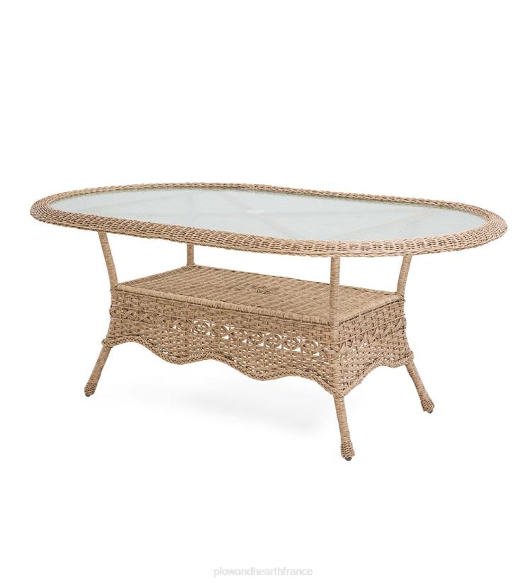 Plow & Hearth articles ménagers table et chaises de salle à manger ovales Prospect Hill 0BNZ1093