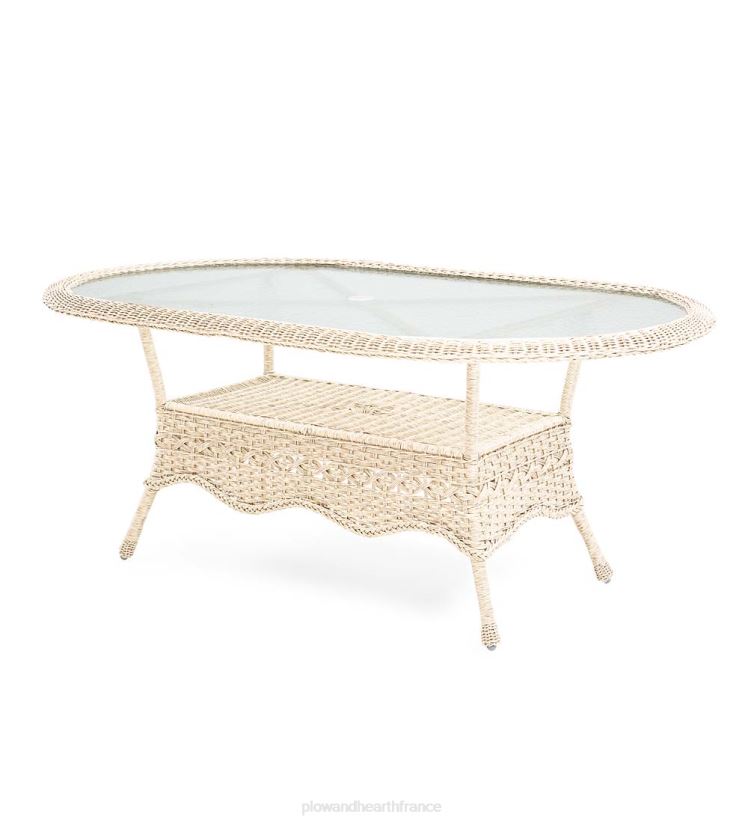 Plow & Hearth articles ménagers table et chaises de salle à manger ovales Prospect Hill 0BNZ1093