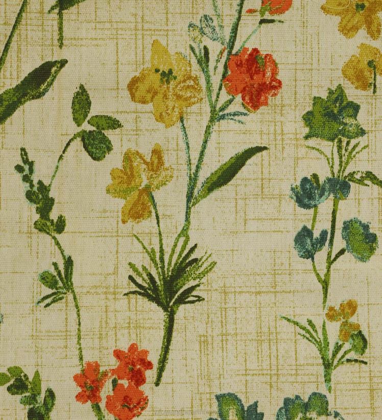 Plow & Hearth articles ménagers Paire de rideaux d'aspect lin floral rockport avec embrasses, 84