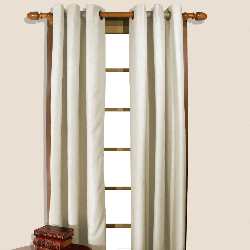 Plow & Hearth articles ménagers rideau isolé à œillets filé à la maison, 96