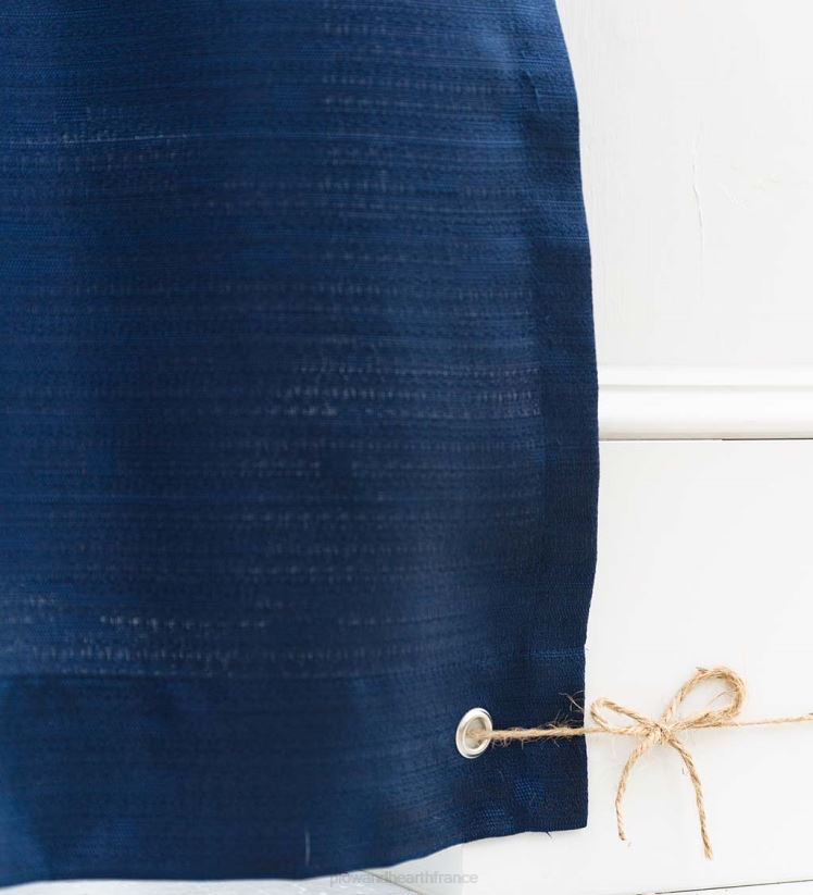 Plow & Hearth articles ménagers panneau de rideau extérieur en toile de jute avec œillets 0BNZ1469