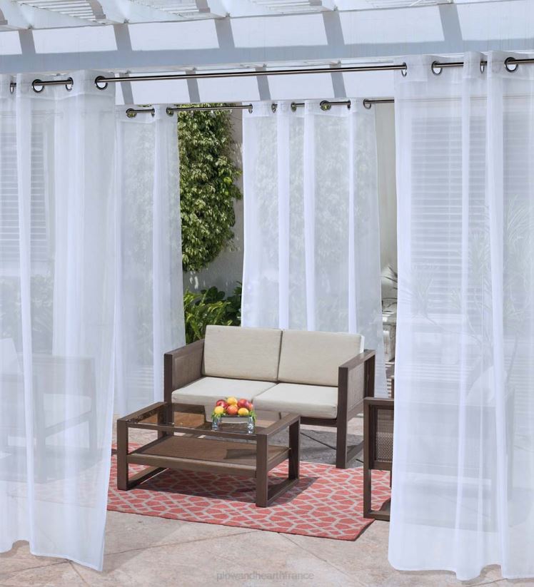 Plow & Hearth articles ménagers panneau de rideau invisible 0BNZ1467