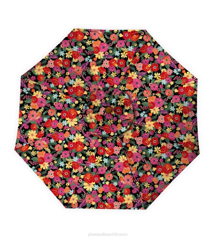 Plow & Hearth articles ménagers parasol de marché classique avec poteau en aluminium, 9' dia. - La marine de minuit 0BNZ1462