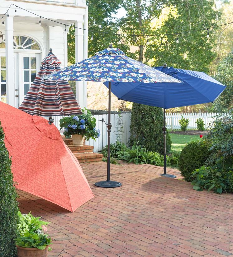 Plow & Hearth articles ménagers support pour base de parasol, fonte 50 lbs. 0BNZ1463