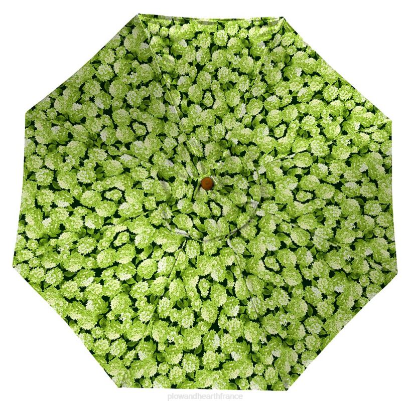 Plow & Hearth articles ménagers vente! parasol de marché classique avec poteau en aluminium, 9' dia. - hortensia forestier 0BNZ1464