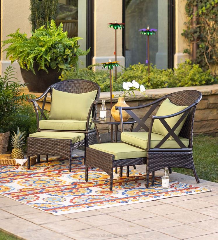 Plow & Hearth articles ménagers Tapis Cancun en polypropylène intérieur/extérieur 0BNZ1365