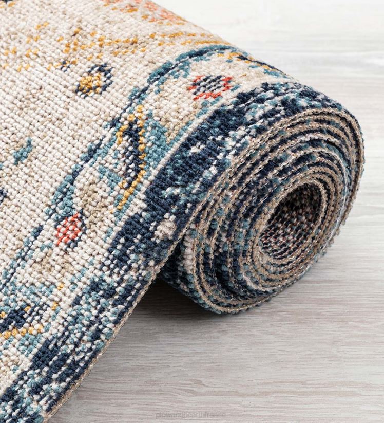 Plow & Hearth articles ménagers Tapis bordure pénélope intérieur/extérieur 0BNZ1448