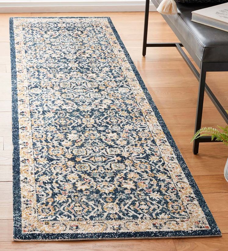 Plow & Hearth articles ménagers Tapis bordure pénélope intérieur/extérieur 0BNZ1448