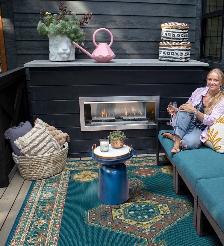 Plow & Hearth articles ménagers Tapis chapiteau Tallahassee intérieur/extérieur 0BNZ1406