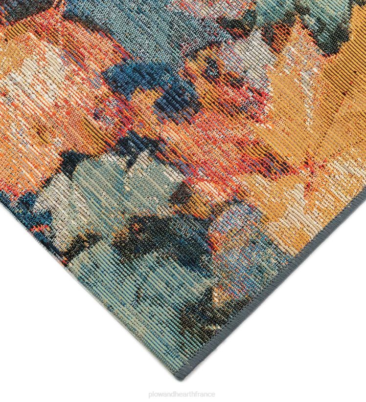 Plow & Hearth articles ménagers Tapis d'intérieur/extérieur 100 % polypropylène feuilles d'automne 0BNZ1359