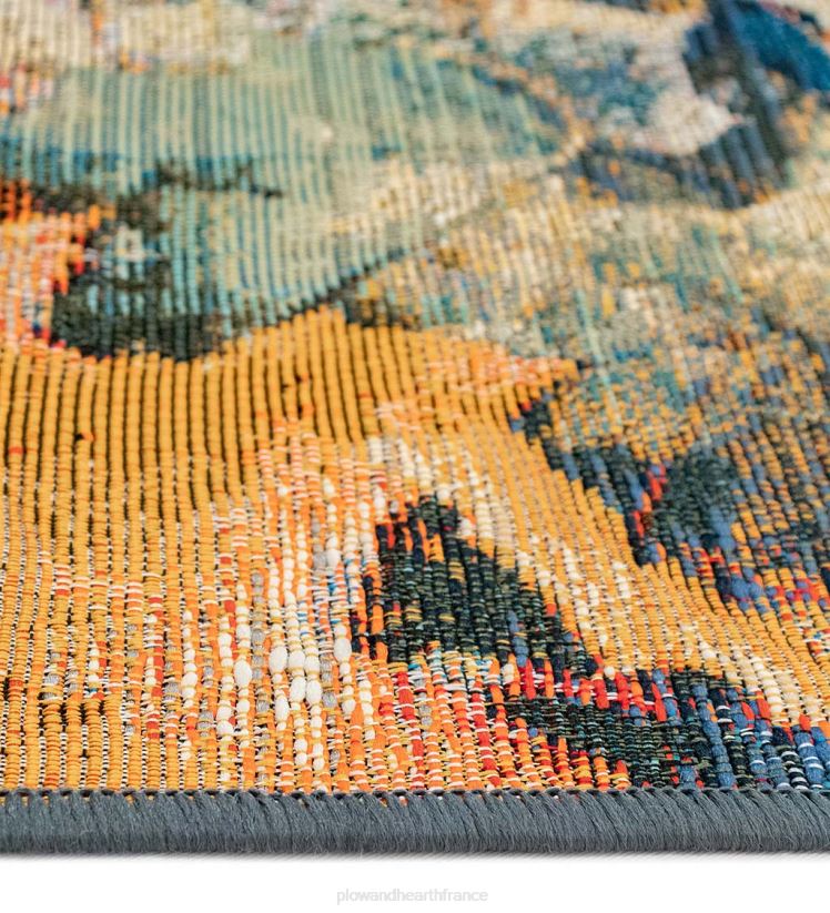 Plow & Hearth articles ménagers Tapis d'intérieur/extérieur 100 % polypropylène feuilles d'automne 0BNZ1359