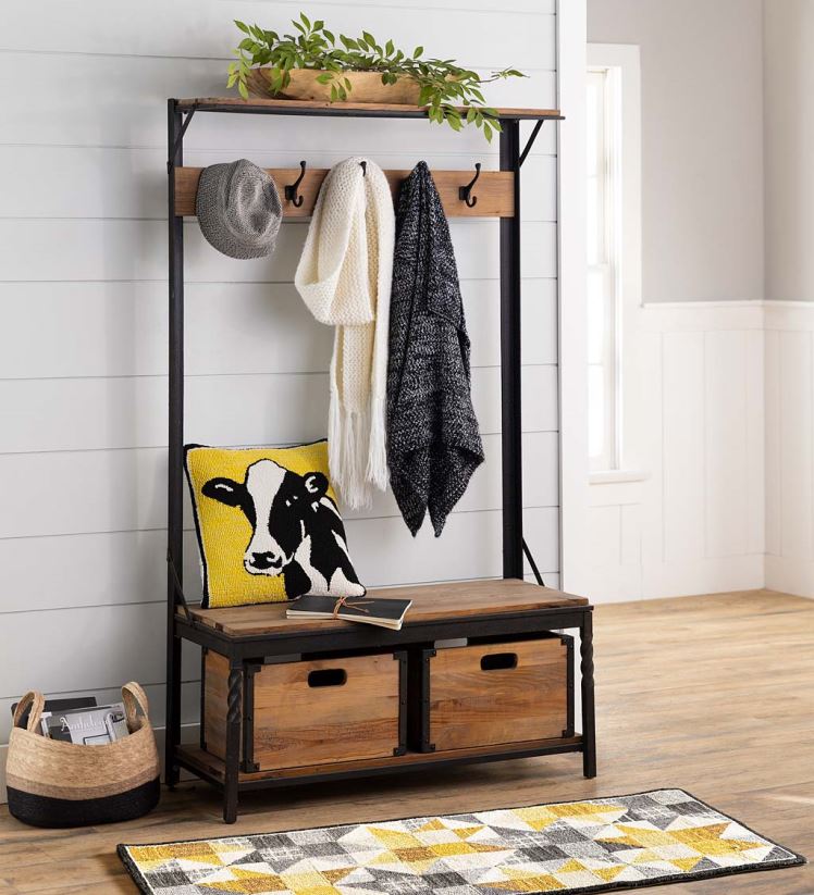 Plow & Hearth articles ménagers Tapis de passage en polypropylène, courtepointe printanière, intérieur/extérieur 0BNZ1425