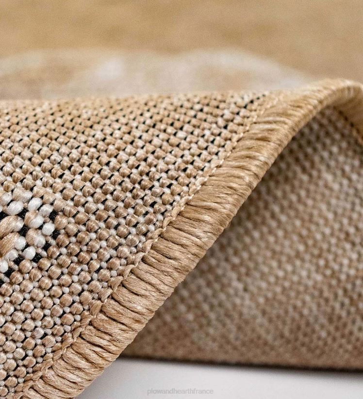 Plow & Hearth articles ménagers Tapis en polypropylène à coques texturées intérieur/extérieur 0BNZ1367