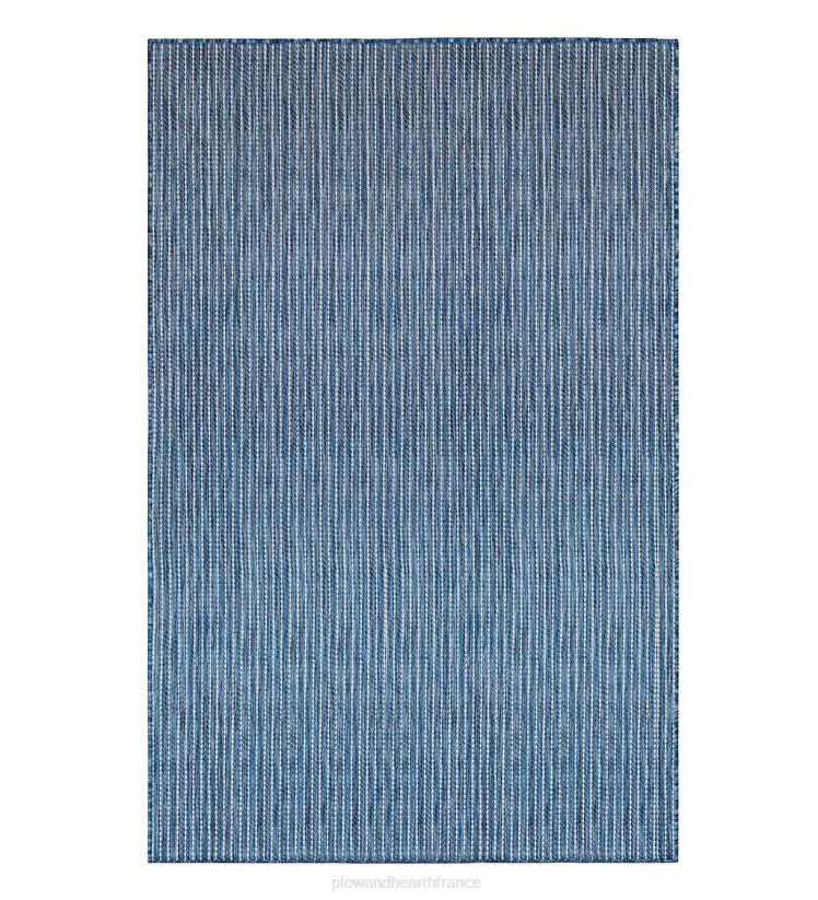 Plow & Hearth articles ménagers Tapis en polypropylène à rayures texturées intérieur/extérieur 0BNZ1403