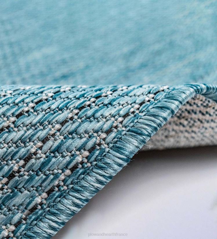 Plow & Hearth articles ménagers Tapis en polypropylène à rayures texturées intérieur/extérieur 0BNZ1403