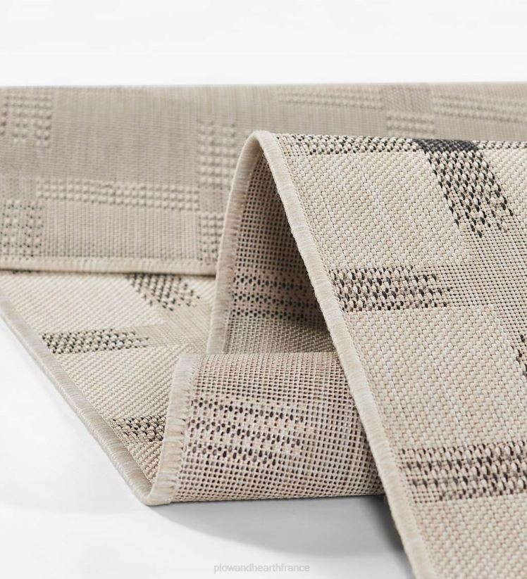 Plow & Hearth articles ménagers Tapis intérieur/extérieur Aurora en polypropylène 0BNZ1440