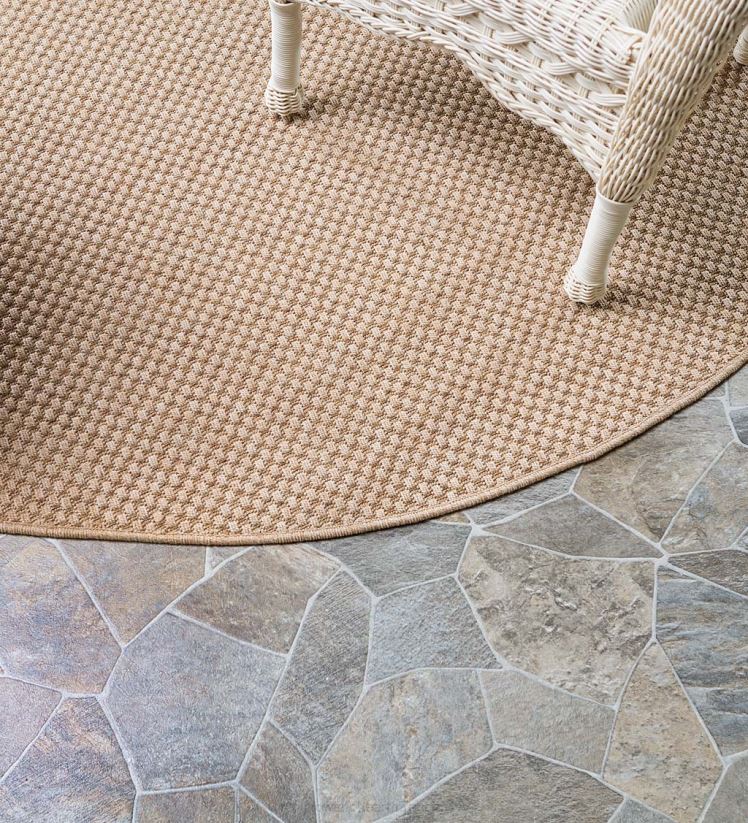 Plow & Hearth articles ménagers Tapis intérieur/extérieur en polypropylène aspect jonc de mer laurier 0BNZ1273