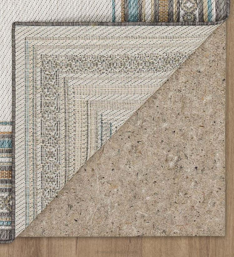 Plow & Hearth articles ménagers Tapis intérieur/extérieur en polypropylène avec bordure la grange 0BNZ1354