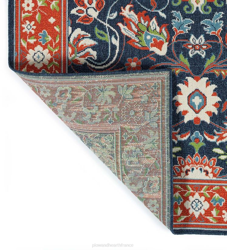 Plow & Hearth articles ménagers Tapis intérieur/extérieur en polypropylène à bordure Brunswick 0BNZ1397