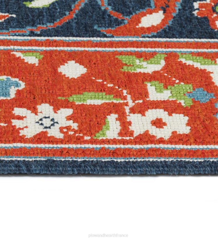 Plow & Hearth articles ménagers Tapis intérieur/extérieur en polypropylène à bordure Brunswick 0BNZ1397