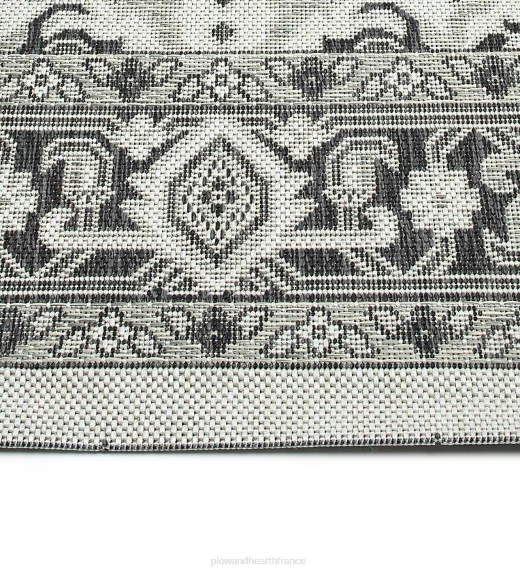 Plow & Hearth articles ménagers Tapis intérieur/extérieur en polypropylène damassé Lake Placid 0BNZ1401