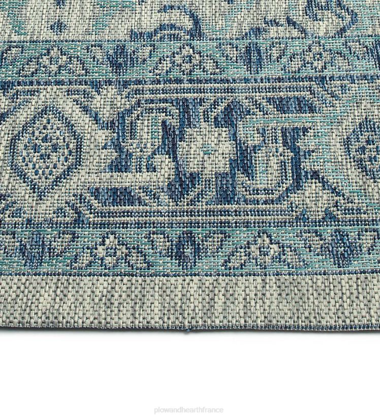 Plow & Hearth articles ménagers Tapis intérieur/extérieur en polypropylène damassé Lake Placid 0BNZ1401