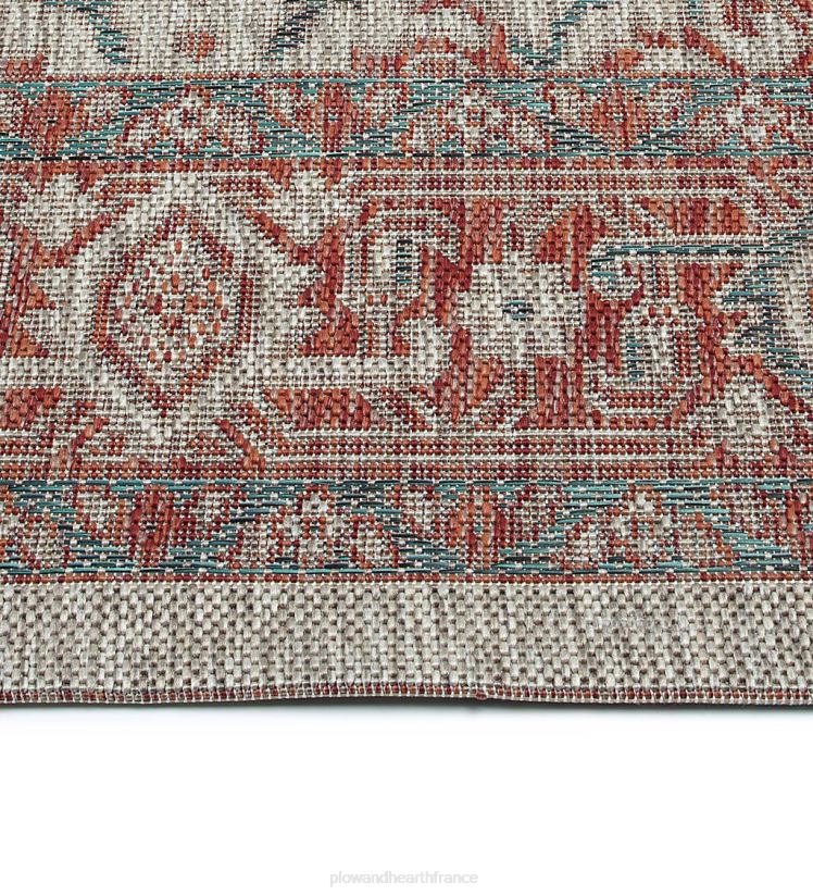 Plow & Hearth articles ménagers Tapis intérieur/extérieur en polypropylène damassé Lake Placid 0BNZ1401