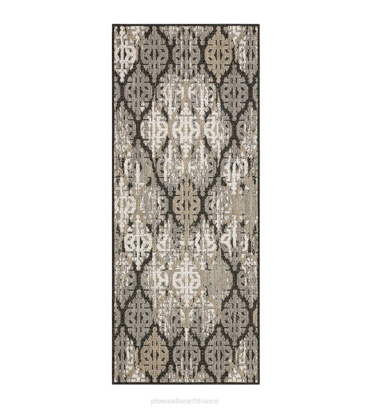 Plow & Hearth articles ménagers Tapis intérieur/extérieur en polypropylène la grange ikat 0BNZ1342