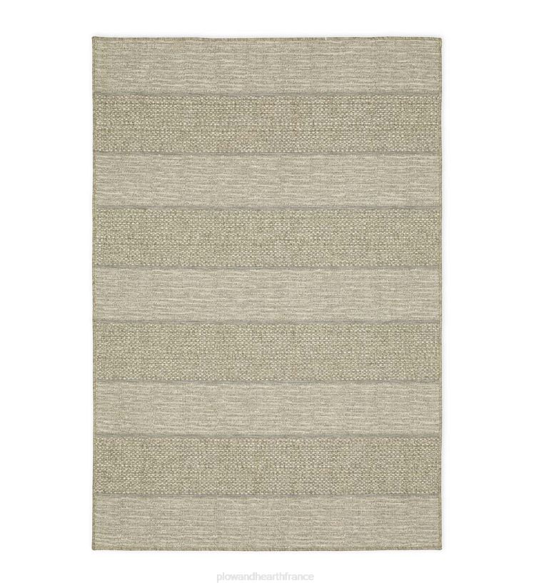 Plow & Hearth articles ménagers Tapis intérieur/extérieur en polypropylène à rayures yucatan 0BNZ1414