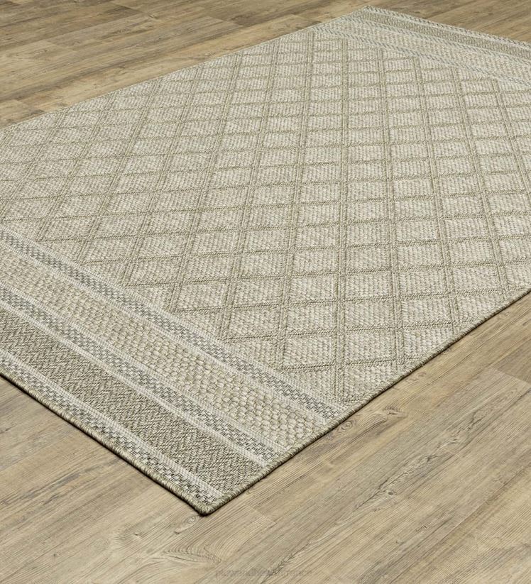 Plow & Hearth articles ménagers Tapis intérieur/extérieur en polypropylène à treillis Yucatan 0BNZ1416