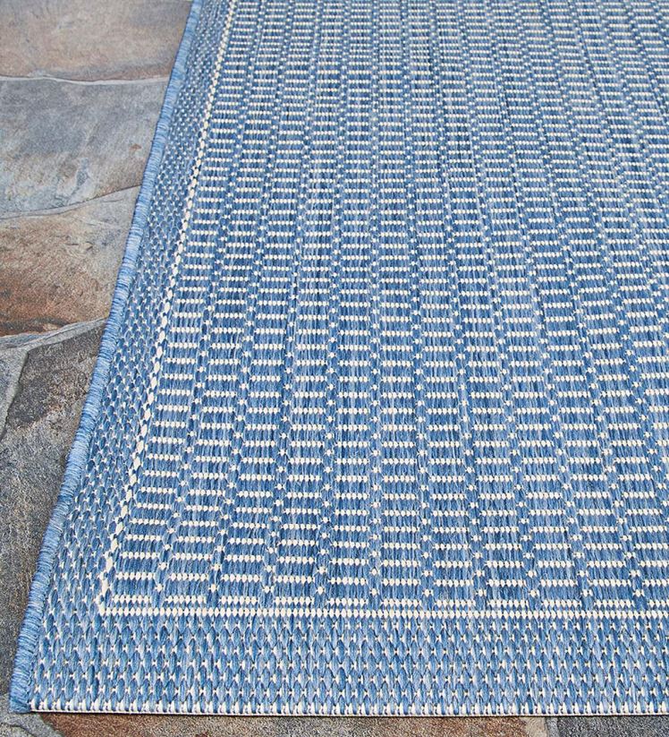 Plow & Hearth articles ménagers Tapis texturé en polypropylène intérieur/extérieur véranda, coureur 2'3