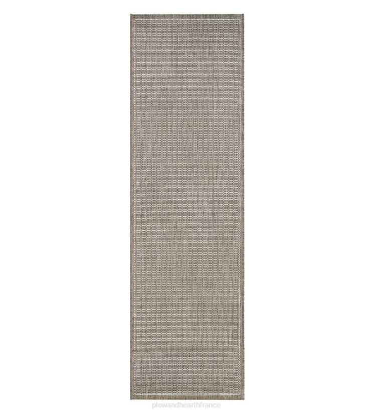 Plow & Hearth articles ménagers Tapis texturé en polypropylène intérieur/extérieur véranda, coureur 2'3