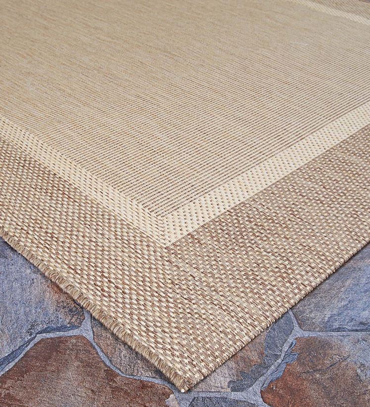 Plow & Hearth articles ménagers Tapis vinyl pour intérieur/extérieur en polypropylène avec cadre de véranda 0BNZ1404