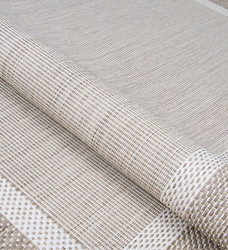 Plow & Hearth articles ménagers Tapis vinyl pour intérieur/extérieur en polypropylène avec cadre de véranda 0BNZ1404