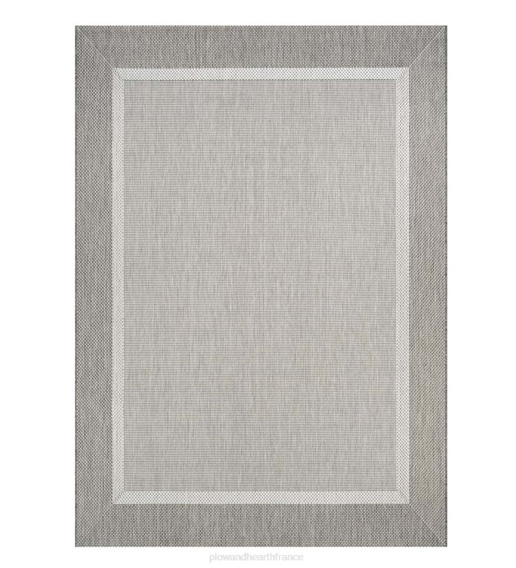 Plow & Hearth articles ménagers Tapis vinyl pour intérieur/extérieur en polypropylène avec cadre de véranda 0BNZ1404