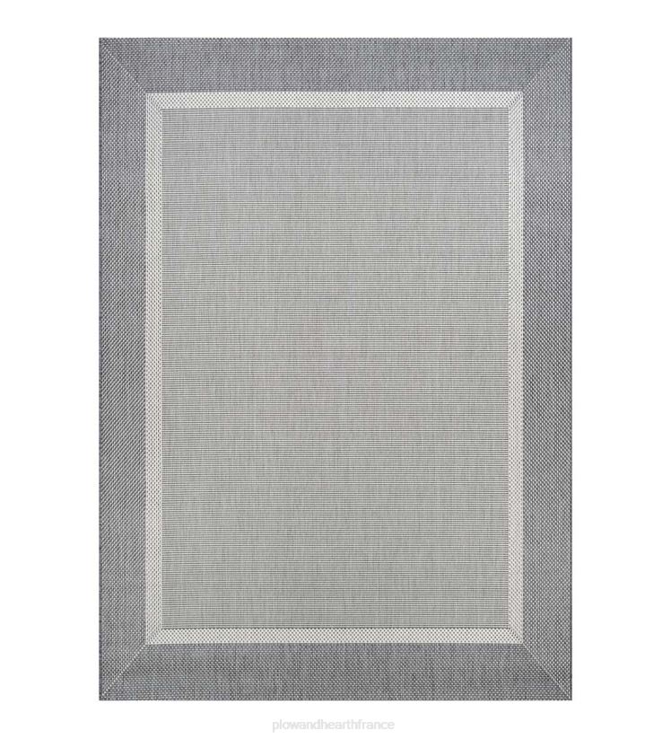 Plow & Hearth articles ménagers Tapis vinyl pour intérieur/extérieur en polypropylène avec cadre de véranda 0BNZ1404