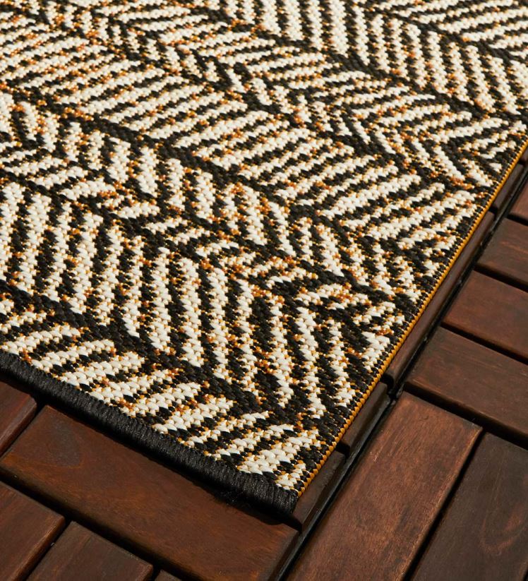 Plow & Hearth articles ménagers tapis albemarle intérieur/extérieur 0BNZ1364