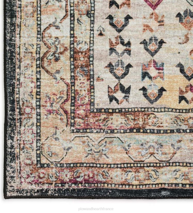 Plow & Hearth articles ménagers tapis arlequin de moulin de tombes d'intérieur/extérieur 0BNZ1305