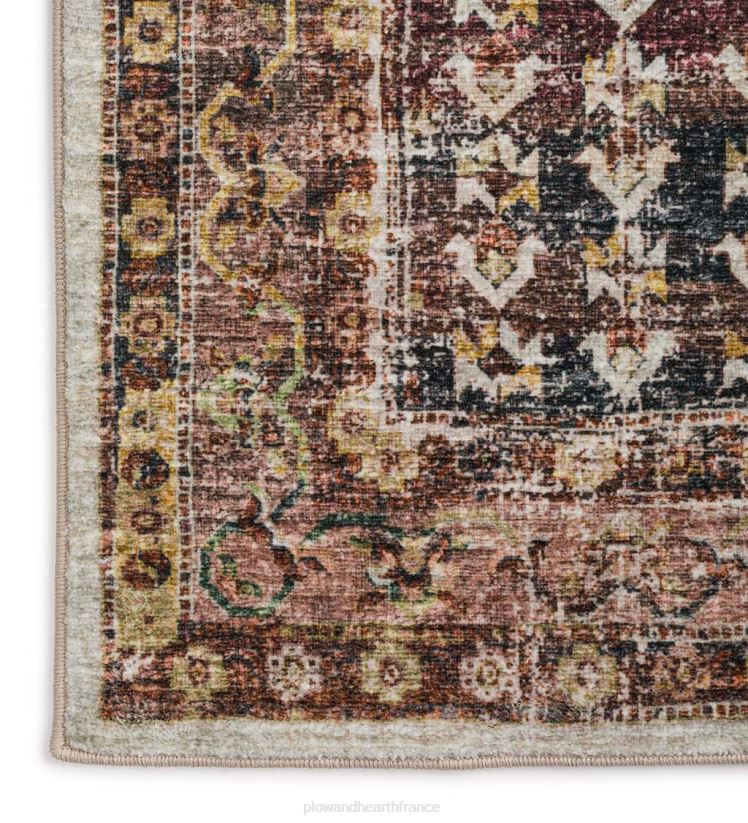 Plow & Hearth articles ménagers tapis arlequin de moulin de tombes d'intérieur/extérieur 0BNZ1305